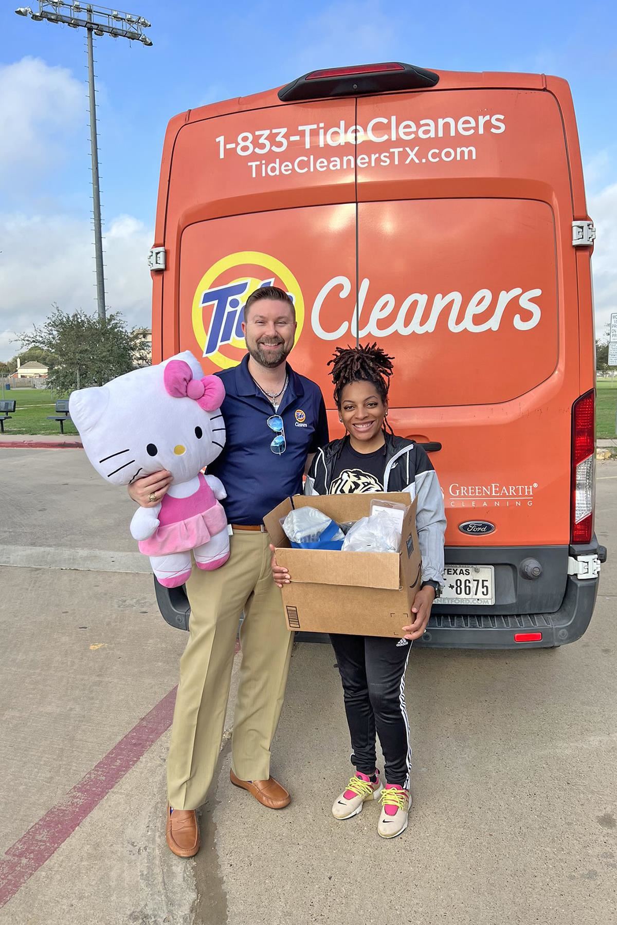 Thornton Middle School participates in CALI BEAR toy drive.